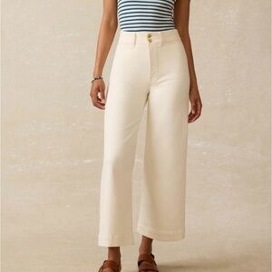 Faherty Stretch Terry Harbor Ankle Pant